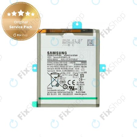 Samsung Galaxy A71 A715F - Batterie EB-BA715ABY 4500mAh - GH82-22153A Genuine Service Pack