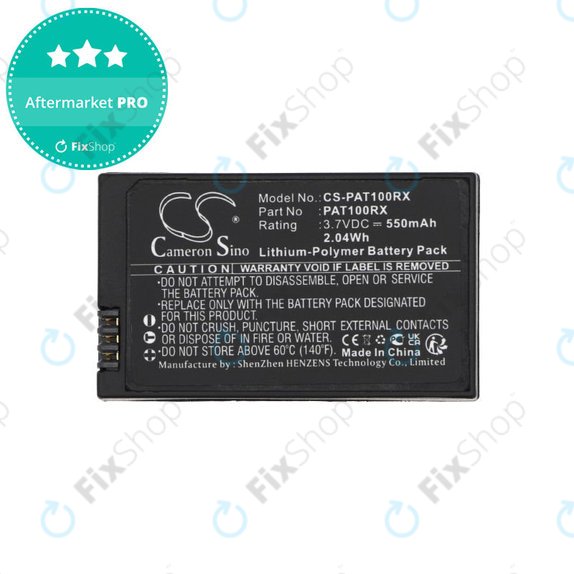 Batterie pour Parrot, 550mAh, Li-Pol, 3.7V, PF070238, HQ