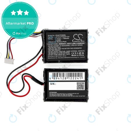 Batterie pour Beats Pill 2.0, 750mAh, Li-Ion, 7.4V, J272/ICP092941SH, HQ