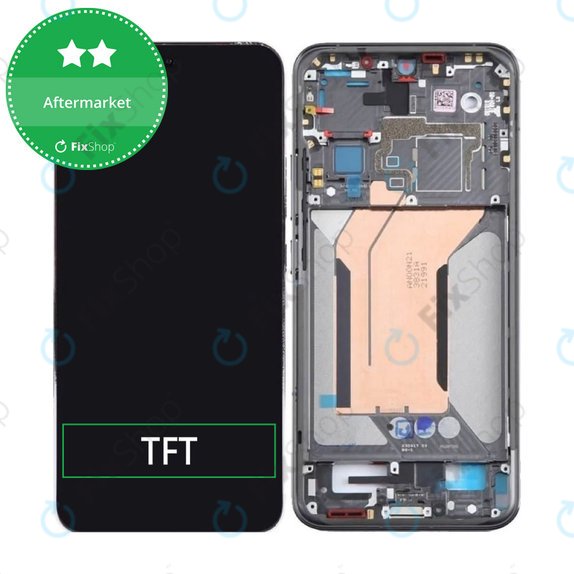 Xiaomi 14 23127PN0CC - Écran LCD + Ecran Tactile + Cadre (Black) TFT