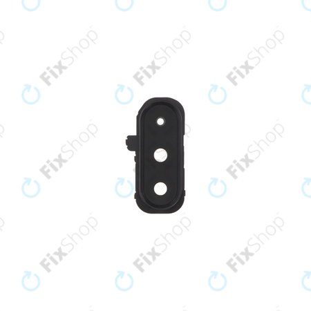 Samsung Galaxy A17 A176B - Objectif de caméra arrière + cadre (Black)