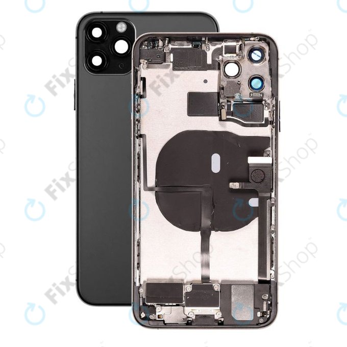 Apple iPhone 11 Pro Max - Petites pièces du boîtier arrière (gris sidéral)