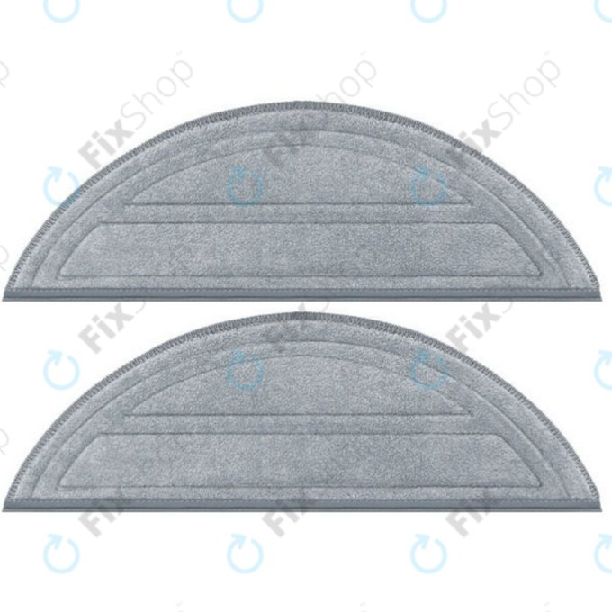 Chiffon de vadrouille, 2 pièces pour Xiaomi Roborock Saros 10