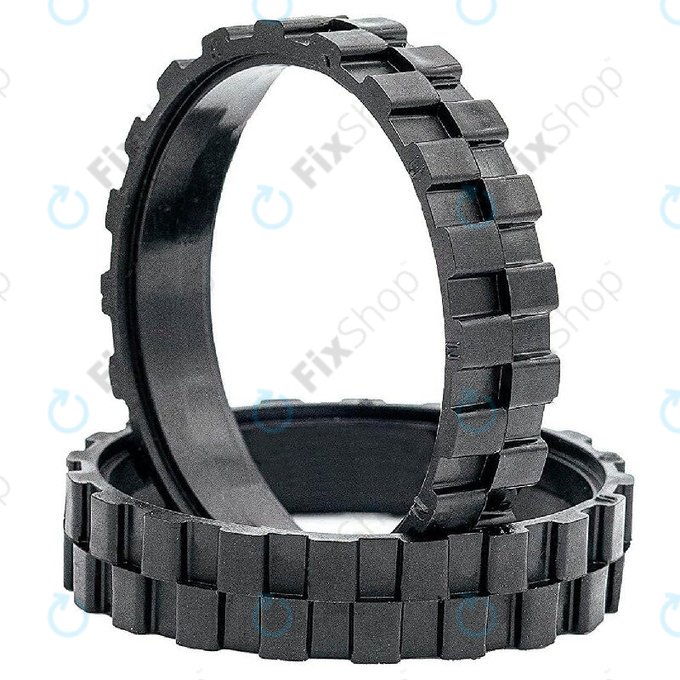 Pneu de roue, 2 pièces pour iRobot Roomba 500, 600, 700, 800, i, j, s-series