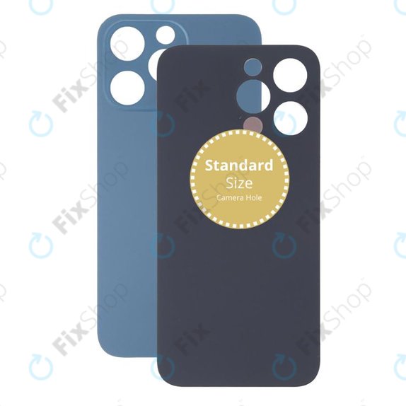 Apple iPhone 13 Pro - Verre du boîtier arrière (bleu)