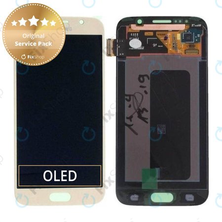 Samsung Galaxy S6 G920F - Écran LCD + Écran Tactile (Or Platine) - GH97-17260C Genuine Service Pack