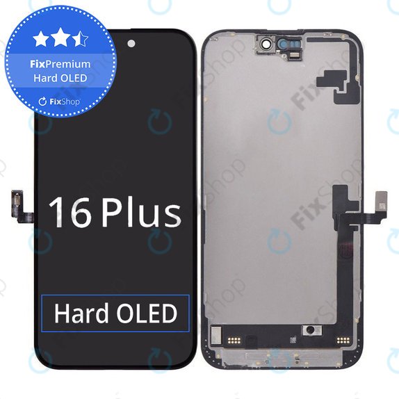 Apple iPhone 16 Plus - Écran LCD + Ecran Tactile + Cadre Dur OLED FixPremium