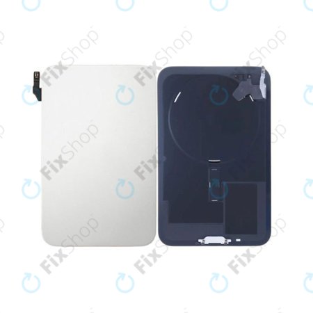 Verre du boîtier arrière MagSafe pour iPhone 17 Pro Max, Silver, Refurbished