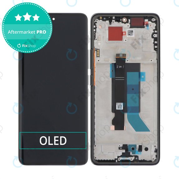 Xiaomi Redmi Note 14 Pro 5G 24090RA29G - Écran LCD + Écran tactile + Cadre (Midnight Black) OLED
