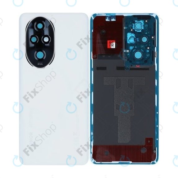 Honor 200 Pro - Cache batterie (Ocean Cyan) - 0235AKNV Genuine Service Pack