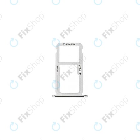 Huawei Honor 6X - Tiroir SIM (Argent) - 51661CBR