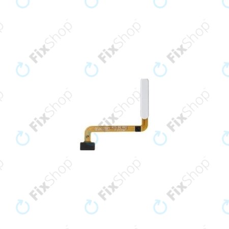 Samsung Galaxy A23 A236B - Capteur d'empreintes digitales + câble flexible (blanc génial) - GH96-15397B Genuine Service Pack