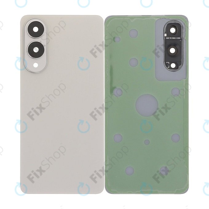 Samsung Galaxy S25 Edge - Cache batterie complet (Titanium Silver)