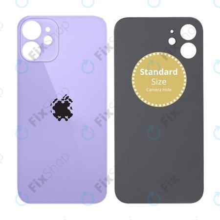 Apple iPhone 12 Mini - Verre du boîtier arrière (violet)