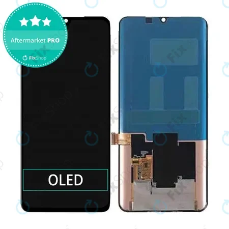 Xiaomi Mi Note 10, Mi Note 10 Pro, Mi Note 10 Lite - Écran LCD + Écran Tactile (Noir) OLED