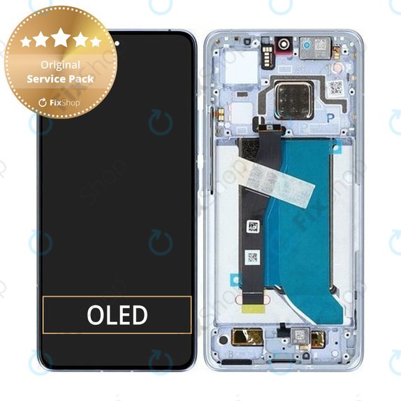 Xiaomi 14T Pro - Écran LCD + Ecran Tactile + Cadre (Titan Blue) - 56001700N1200 Genuine Service Pack
