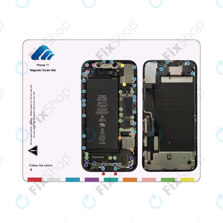 Tapis à vis magnétique pour iPhone 11