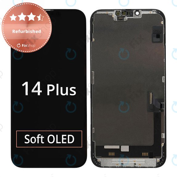 Écran pour iPhone 14 Plus, Tactile avec cadre, Refurbished