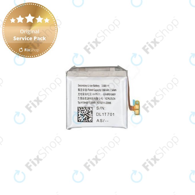 Samsung Galaxy Watch 5 44 mm R910, R915 - Batterie EB-BR910ABY 410mAh - GH43-05114A Genuine Service Pack