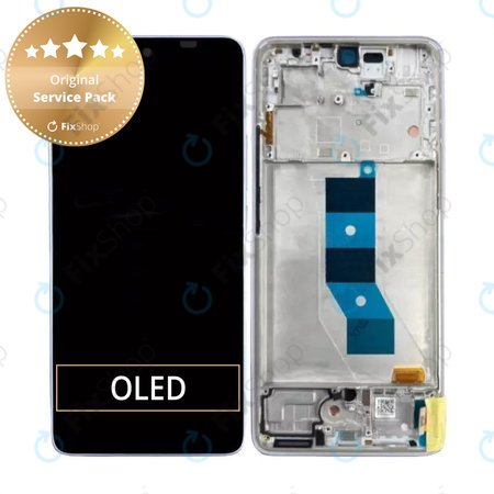 Xiaomi Poco M7 Pro 5G - Écran LCD + Écran tactile + Cadre (Purple) - 5600080O17P00 Genuine Service Pack