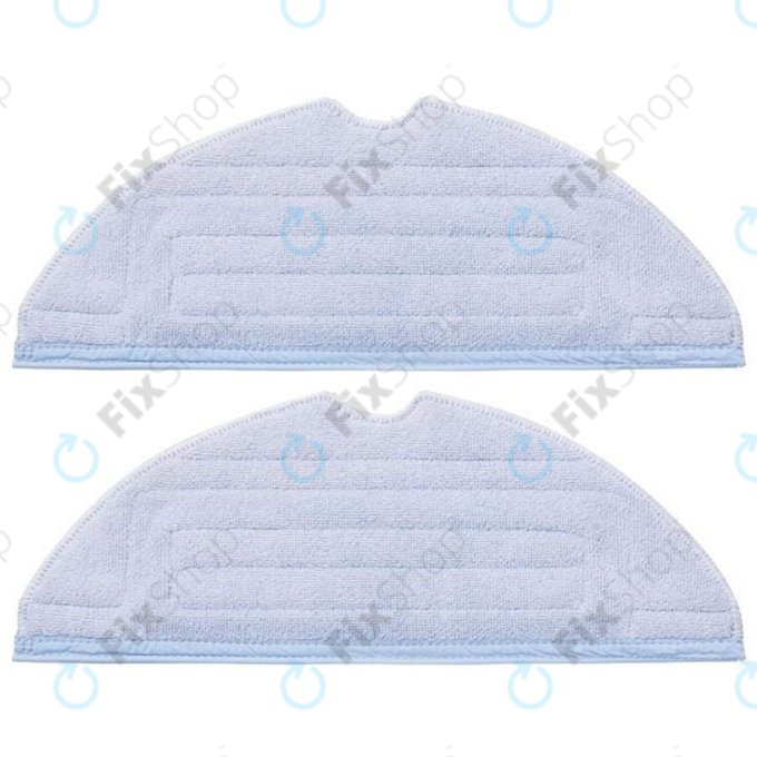 Chiffon de vadrouille, 2 pièces, Microfibre pour Xiaomi Roborock S7, S7+, S7 MaxV, S7 MaxV Ultra, S7 Pro Ultra, S8, S8+, T7S Plus