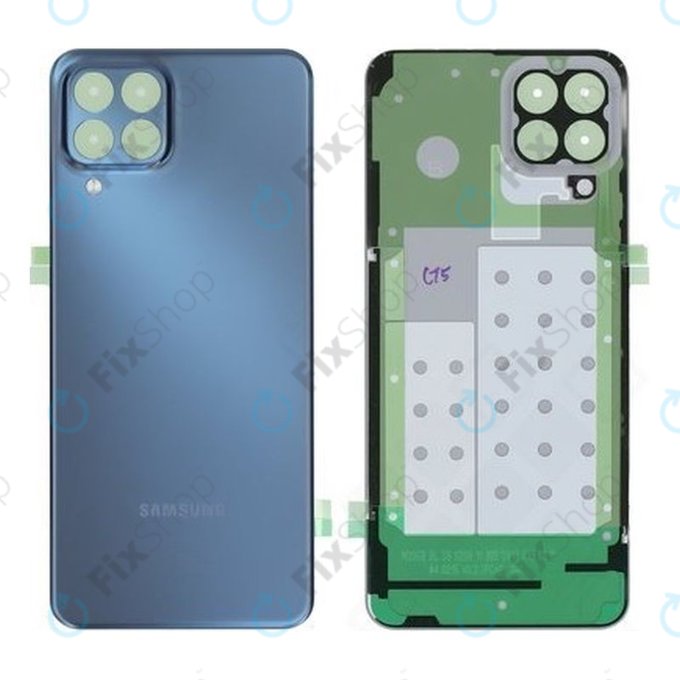 Samsung Galaxy M33 5G M336B - Cache batterie (Bleu) - GH82-28444A Genuine Service Pack