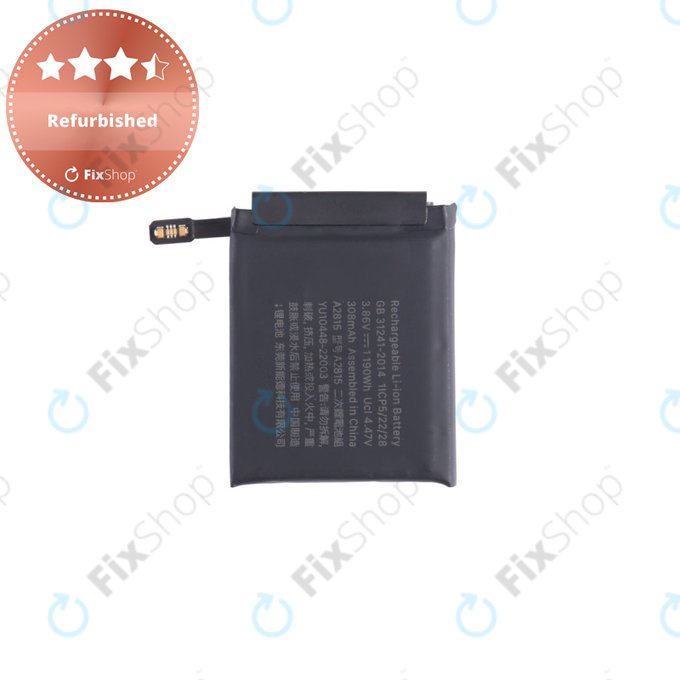 Apple Watch 8 45mm - Batterie A2815 308mAh Refurbished