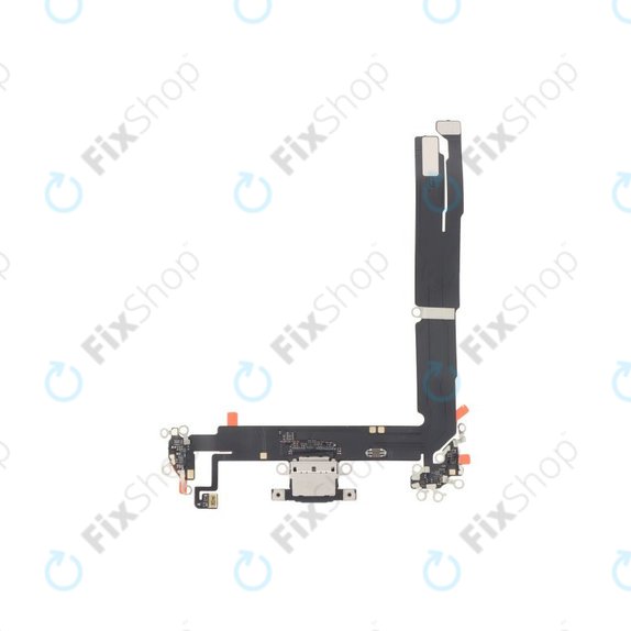 Apple iPhone 16 Plus - Connecteur de charge + Câble flexible (Black)