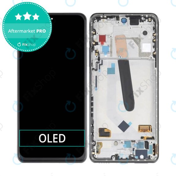 Xiaomi Poco F3 - Écran LCD + Écran tactile + Cadre (Night Black) OLED