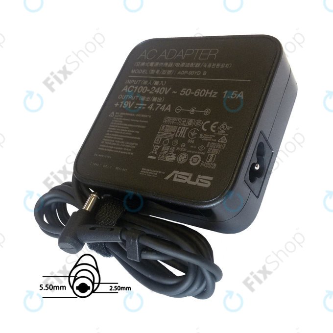 Adaptateur de charge pour Asus, B0A001-00051000, 90W, 19V, Genuine Service Pack
