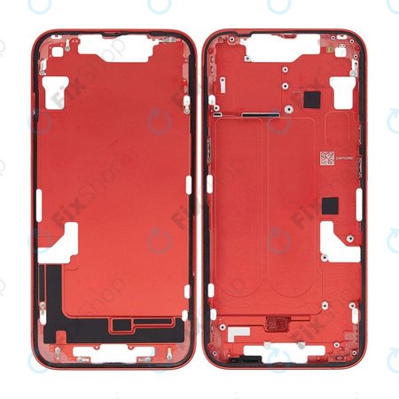 Apple iPhone 14 - Cadre central (Rouge)