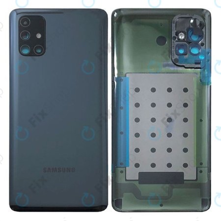 Samsung Galaxy M51 M515F - Cache batterie (Noir) - GH82-23415A Genuine Service Pack
