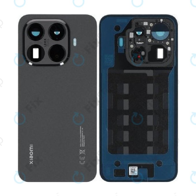 Cache batterie pour Xiaomi 15T Pro 5G, Black, 5600070O12U00, Genuine Service Pack