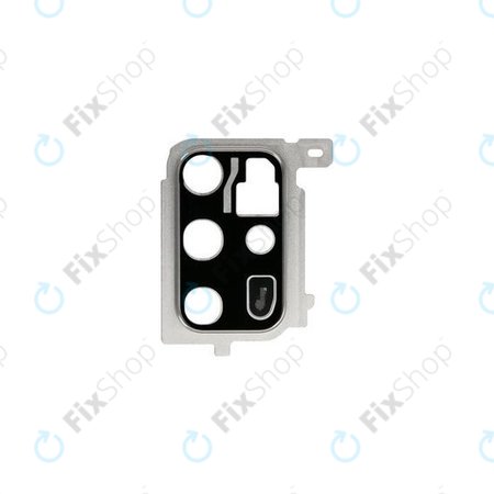 Samsung Galaxy S20 Plus G985F - Cadre en verre pour caméra arrière (blanc nuage) - GH98-45004B Genuine Service Pack