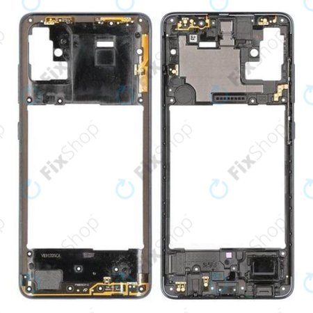 Samsung Galaxy A51 A515F - Cadre central (Prism Crush Black) - GH98-45033B Genuine Service Pack