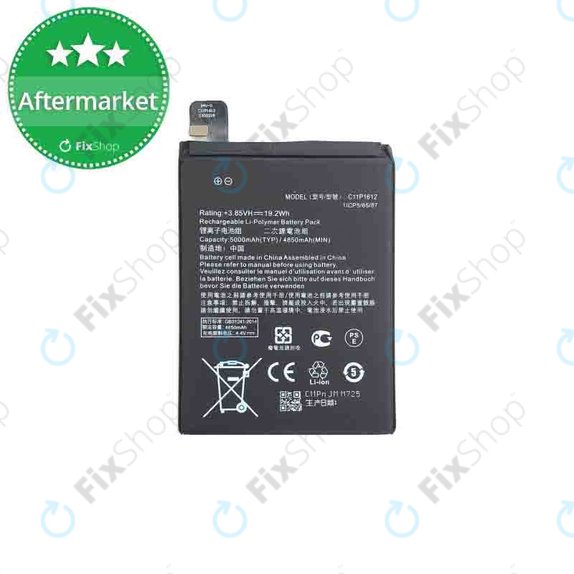 Asus ZenFone 3 Zoom S ZE553KL (Z01HDA) - Batterie C11P1612 4850mAh