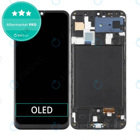 Samsung Galaxy A50 A505F - Écran LCD + Écran tactile + Cadre OLED (Noir)