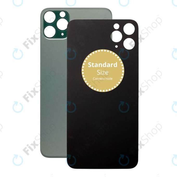 Apple iPhone 11 Pro - Verre du boîtier arrière (Vert)