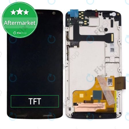 Motorola Moto X Force XT1580 - Écran LCD + Ecran Tactile + Cadre (Noir) - 01018418003W