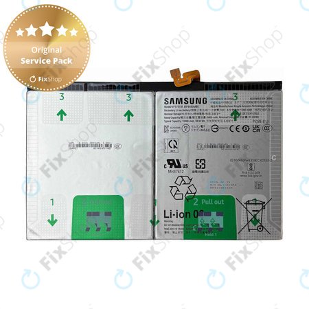Samsung Galaxy Tab S10+ X820, X826B - Batterie EB-BX828ABE 10900mAh - GH82-35927A Genuine Service Pack