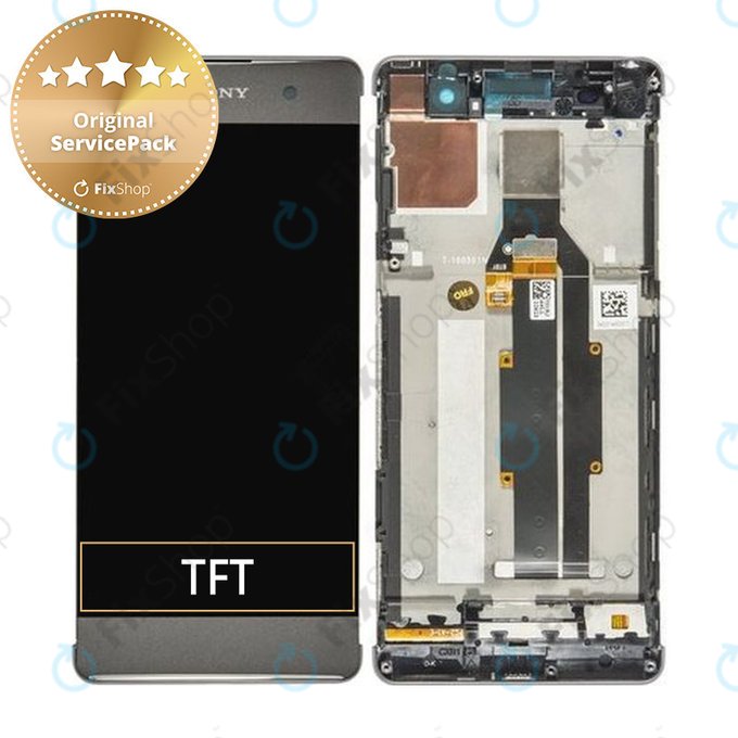 Sony Xperia XA F3111 - Écran LCD + Écran tactile + Cadre (Noir) - 78PA3100010 Genuine Service Pack