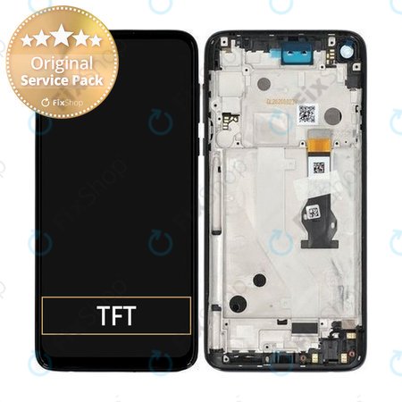 Motorola Moto G Pro - Écran LCD + Écran Tactile + Cadre (Mystic Indigo) - 5D18C16909 Genuine Service Pack
