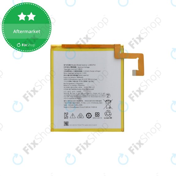 Lenovo Tab M10 (3rd Gen) TB-328FU, TB-328XU - Batterie 5000mAh