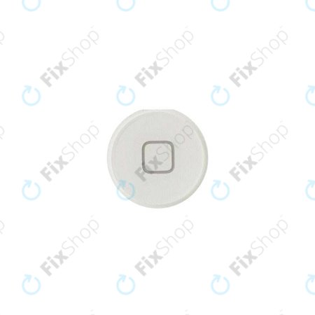 Apple iPad 3, iPad 4 - Bouton Accueil (Blanc)