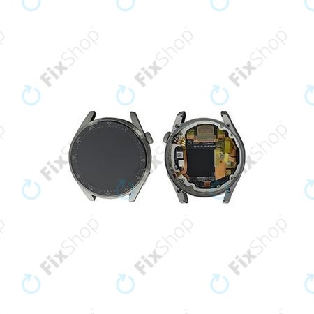 Huawei Watch 3 Pro Elite Galileo-L50E - Écran LCD + Écran Tactile + Cadre (Gris Titane) - 02354JPS