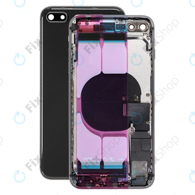 Apple iPhone 8 Plus - Petites pièces du boîtier arrière (gris sidéral)