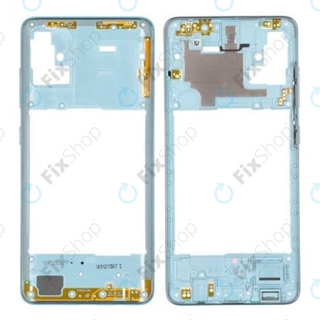 Samsung Galaxy A51 A515F - Cadre central (Prism Crush Blue) - GH98-45033C Genuine Service Pack