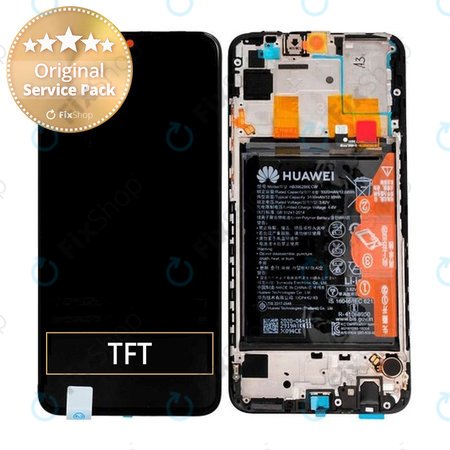 Huawei P smart (2020) - Écran LCD + Ecran Tactile + Cadre + Batterie (Noir Minuit) - 02353RJT