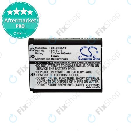 Sony Cyber-shot DSC-RX0, Nikon Coolpix S - Batterie NP-BJ1 Li-Ion 700mAh HQ