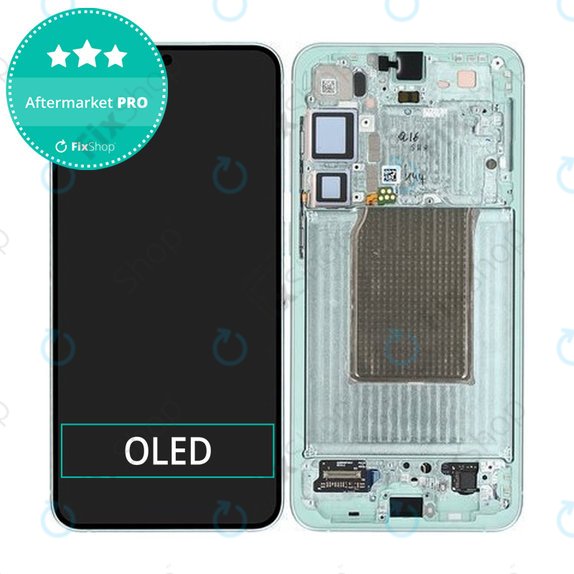 Samsung Galaxy S25 Plus - Écran LCD + Écran tactile + Cadre (Mint) OLED